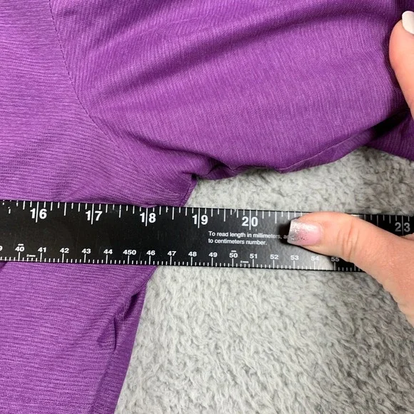 Columbia Nordic Strider Coat Girls Large Purple Omni-Heat Faux Fur Hooded - Picture 13 of 16